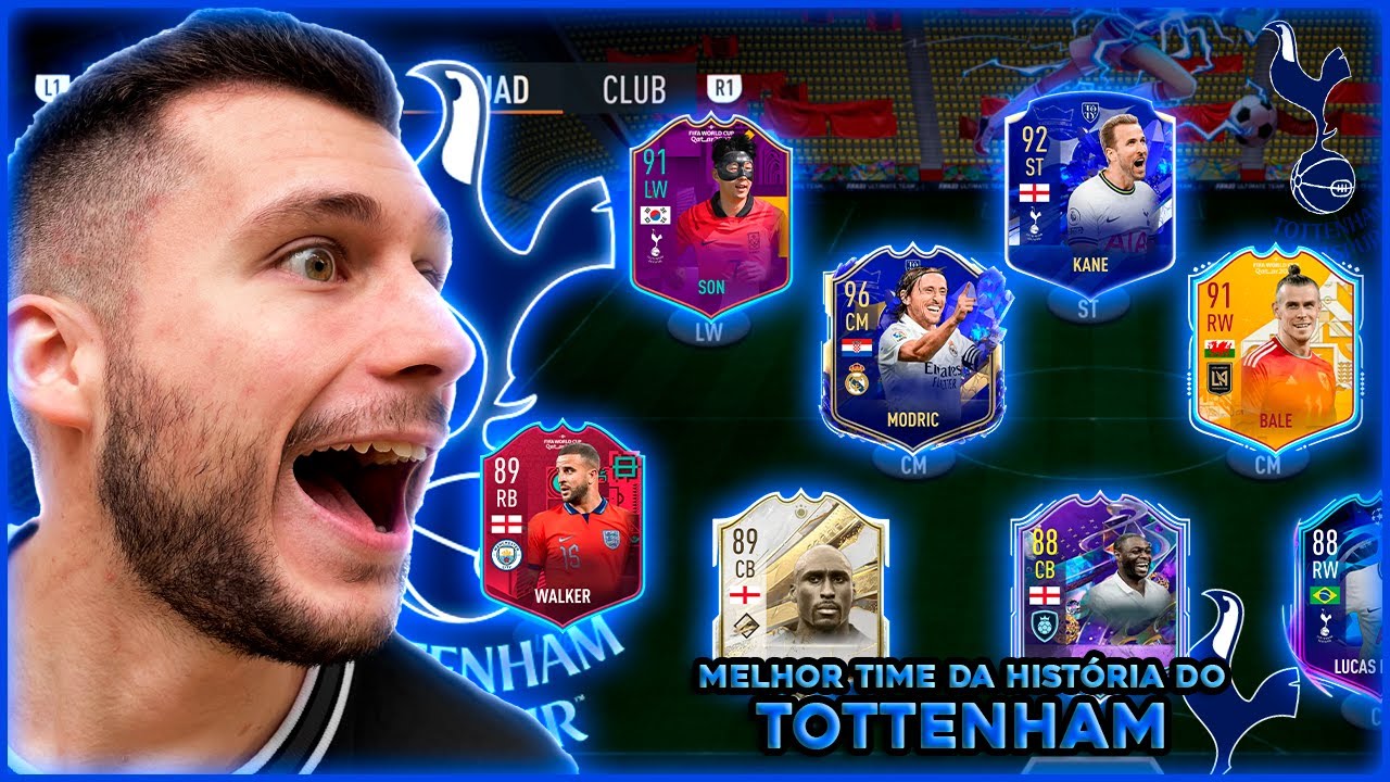 MONTEI O MELHOR TIME DA HISTÓRIA DO TOTTENHAM E AMASSEI NA WEEKEND LEAGUE DO FIFA 23 ULTIMATE TEAM!
