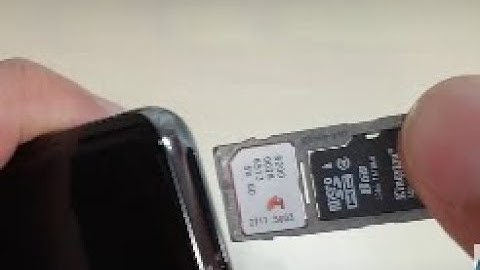 Samsung Galaxy S10 / S10+: How to Insert / Remove SD Card