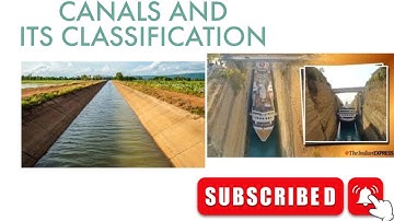 Canals and its classification | Hindi #irrigation  #civilengineering #lecture #btech #canal #CEonlin