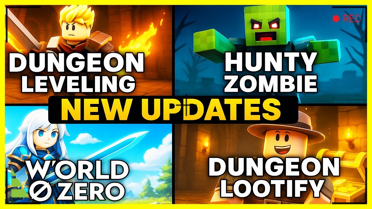 INSANE ROBLOX DUNGEON UPDATES: MUST SEE HUNTY ZOMBIE, Dungeon