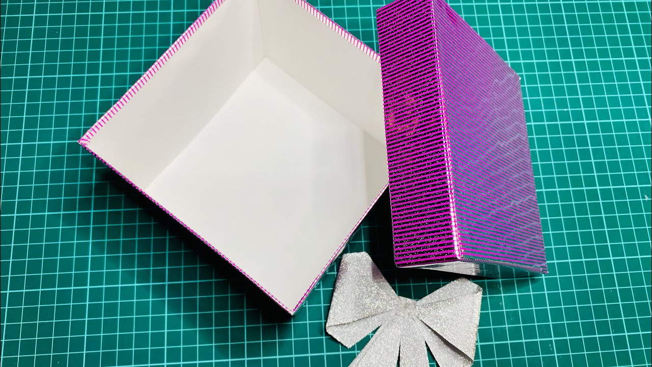 Как сделать коробку ? Все просто и легко 😉🎁🎁🎁