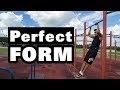 HOW TO DO A PERFECT MUSCLE UP