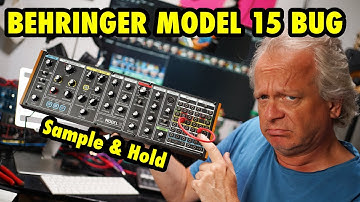 Behringer Model 15 Sample & Hold Bug - Demo vs Moog Matriarch