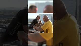 Young Devon Larratt SHOCKS Armwrestling Legend Richard Lupkes!  #armwrestling #strength #biceps
