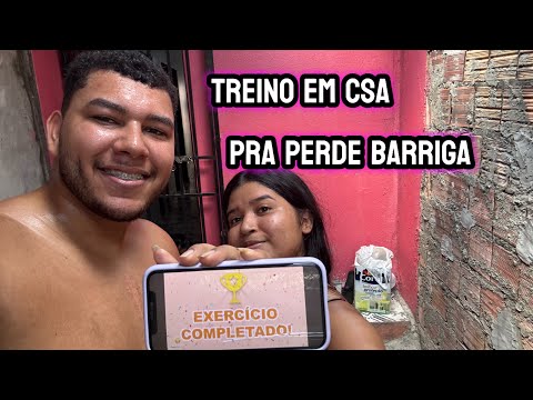 TREINO PRA SECAR BARRIGA E PERDER 20kG
