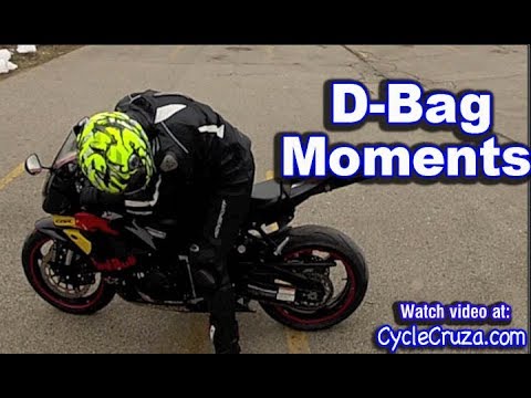 douchebag motorcycle helmet The Safe Bag ANGRY LANE Jubal - Earlier this weekend