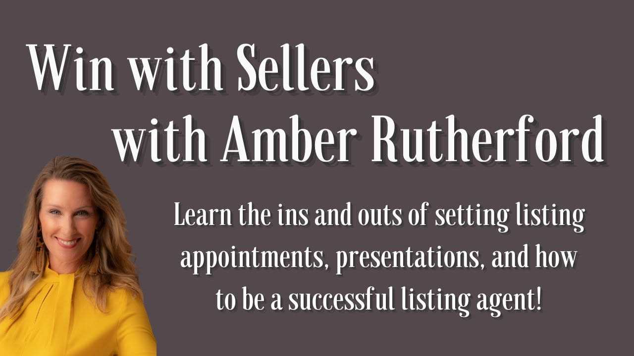 Amber Rutherford Win with Sellers with Amber Rutherford - YouTube