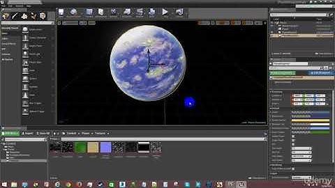 Creating Modular Planets in Unreal Engine 4 Introduction