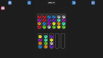 Ball Sort Puzzle - Color Game Level 117 Solution (Android)