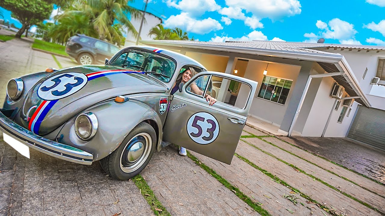 FUI PRA CASA DO LAGO COM MEU FUSCA