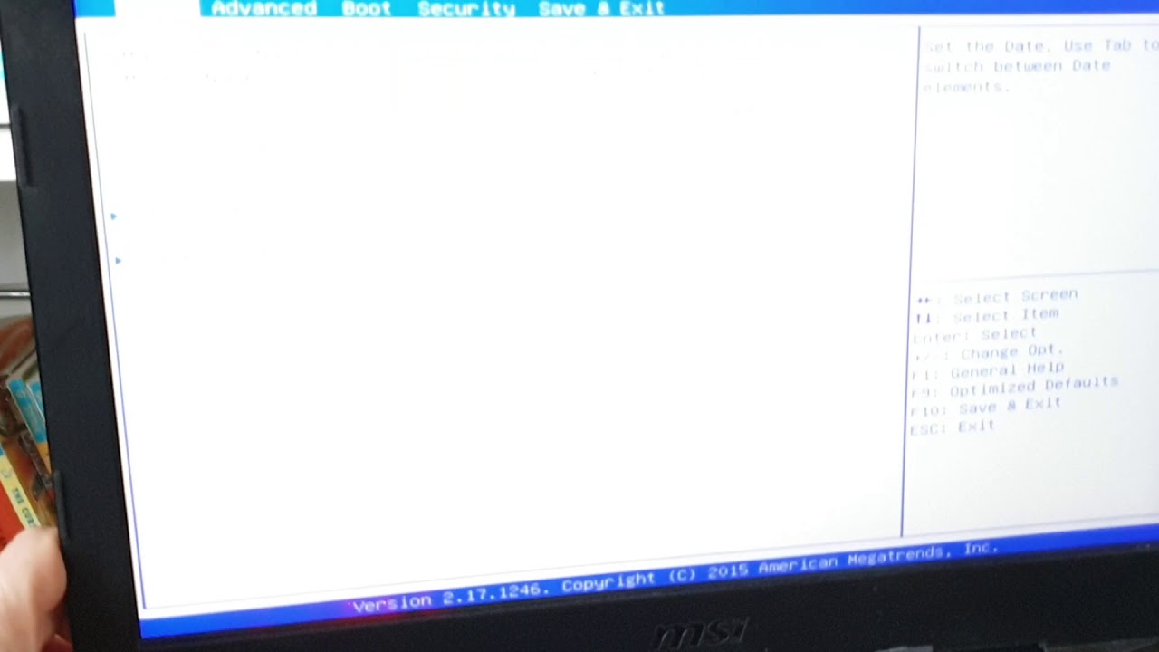 BIOS flickering screen YouTube