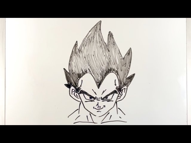 ドラゴンボール ベジータ スケッチ ico on X: 
