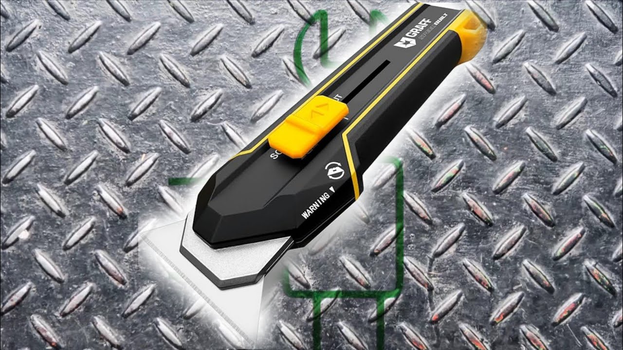 Graff SpeedBuilt Utility Knife and Scraper! Flippin Nice!