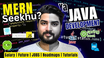 MERN vs Java Full Stack Development 2024 | Which to do?