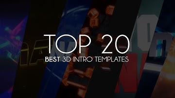 Top 20 Best 3D Intro Templates of 2015