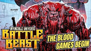 INVINCIBLE UNIVERSE: BATTLE BEAST #2 | IMAGE COMICS | SKYBOUND | THE BLOOD GAMES COMMENCE!