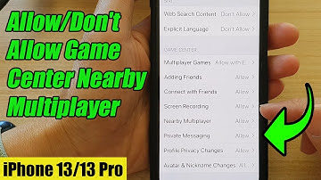 iPhone 13/13 Pro: How to Allow/Don