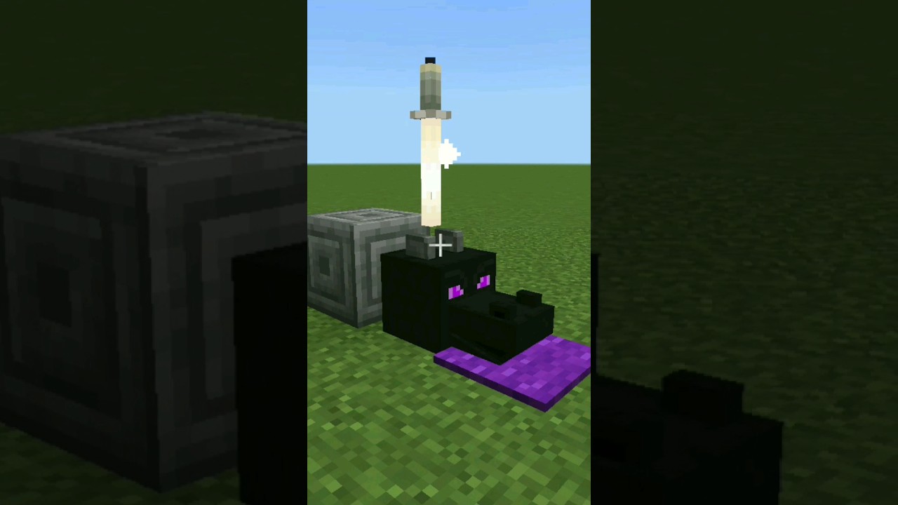 Dead EnderDragon Head #shorts #minecraft #minecraftshorts