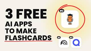 3 Best FREE AI Flashcard Makers for Students in 2026 (From PDFs) Guide