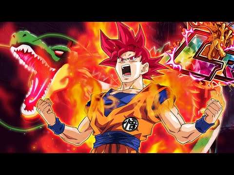 SHOWCASE GOKU GOD LR DOKKAN BATTLE