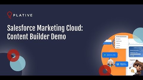 Salesforce Marketing Cloud: Content Builder Demo