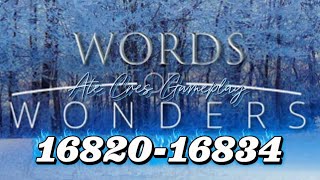 WORDS OF WONDERS CROSSWORD PUZZLE Level 16820-16834 screenshot 4