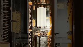 Rapid Rewind On A Player Piano - Extremely Fast Wind Motor Action