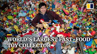 Philippine fast-food chain toy collector amasses record 20,000 items