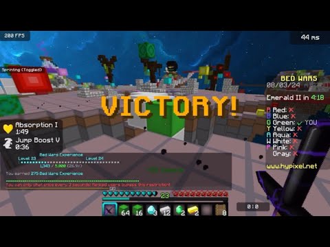 is bedwars lowkey fun again? | Hypixel Bedwars - YouTube