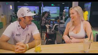 Paige Spiranac at X-Golf