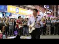 往事只能回味 夜來香 月兒像檸檬 More than I can say/Sha la la la la/One way ticket 舊歡如夢 情花開-3L樂隊香港街頭表演旺角西洋菜南街130323