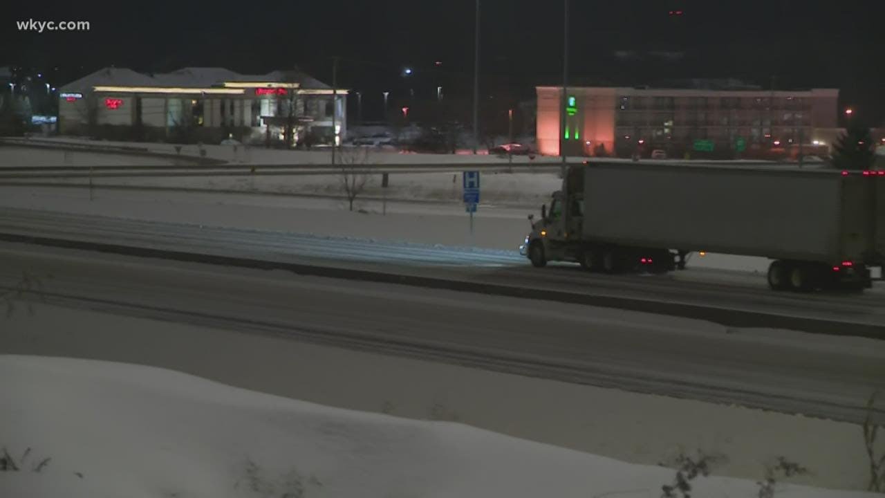 Winter storm aftermath: Checking snowy road conditions throughout ...