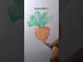 Easy vegetable drawing #shots #drawing