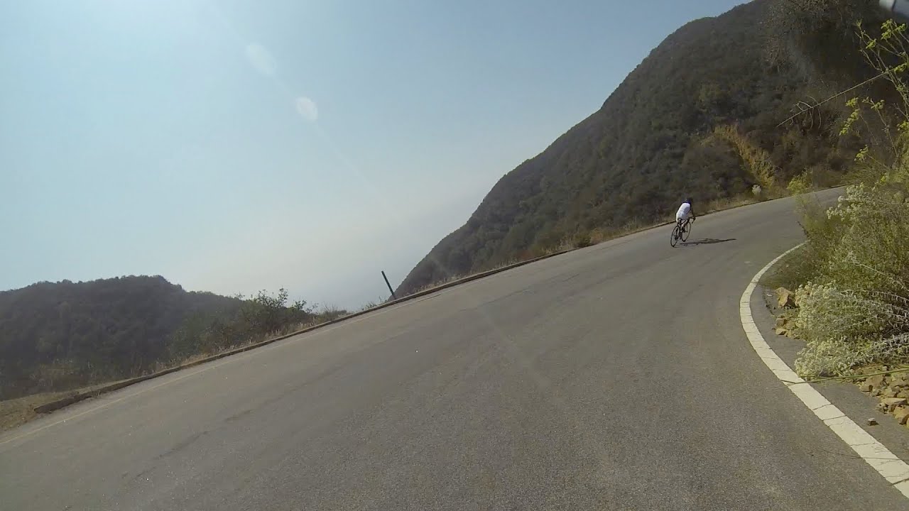 Descent of Tuna Canyon Road YouTube