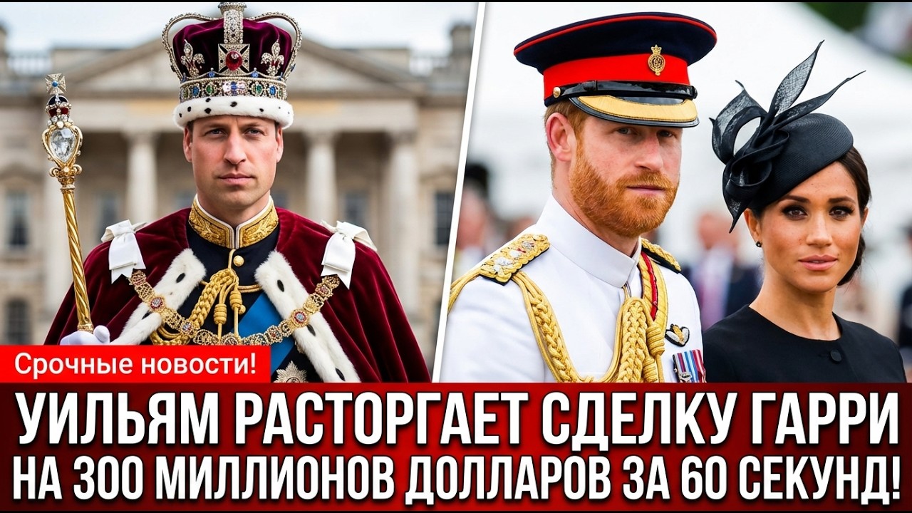 👑 УИЛЬЯМ ПРОТИВ NETFLIX: КОНЕЦ ЭПОХИ САССЕКСОВ — ПОСЛЕДНЕЕ ПРЕДУПРЕЖДЕНИЕ БУДУЩЕГО КОРОЛЯ