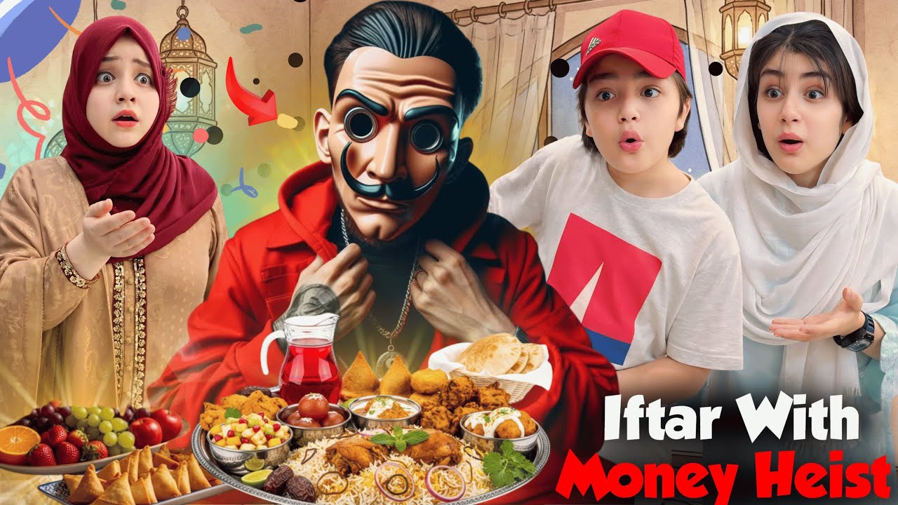 Why Money Heist Came On Iftar Suddenly 😨 Face Revealed Of Money Heist Guy🥳  | Rida Naqqash