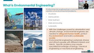 What will you study in Bachelor of Engineering in Environmental Science and Engineering?