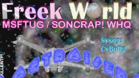 Freek World First Intro N64 homebrew demo