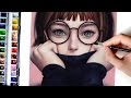 【Digital Art in Watercolor】Glasses