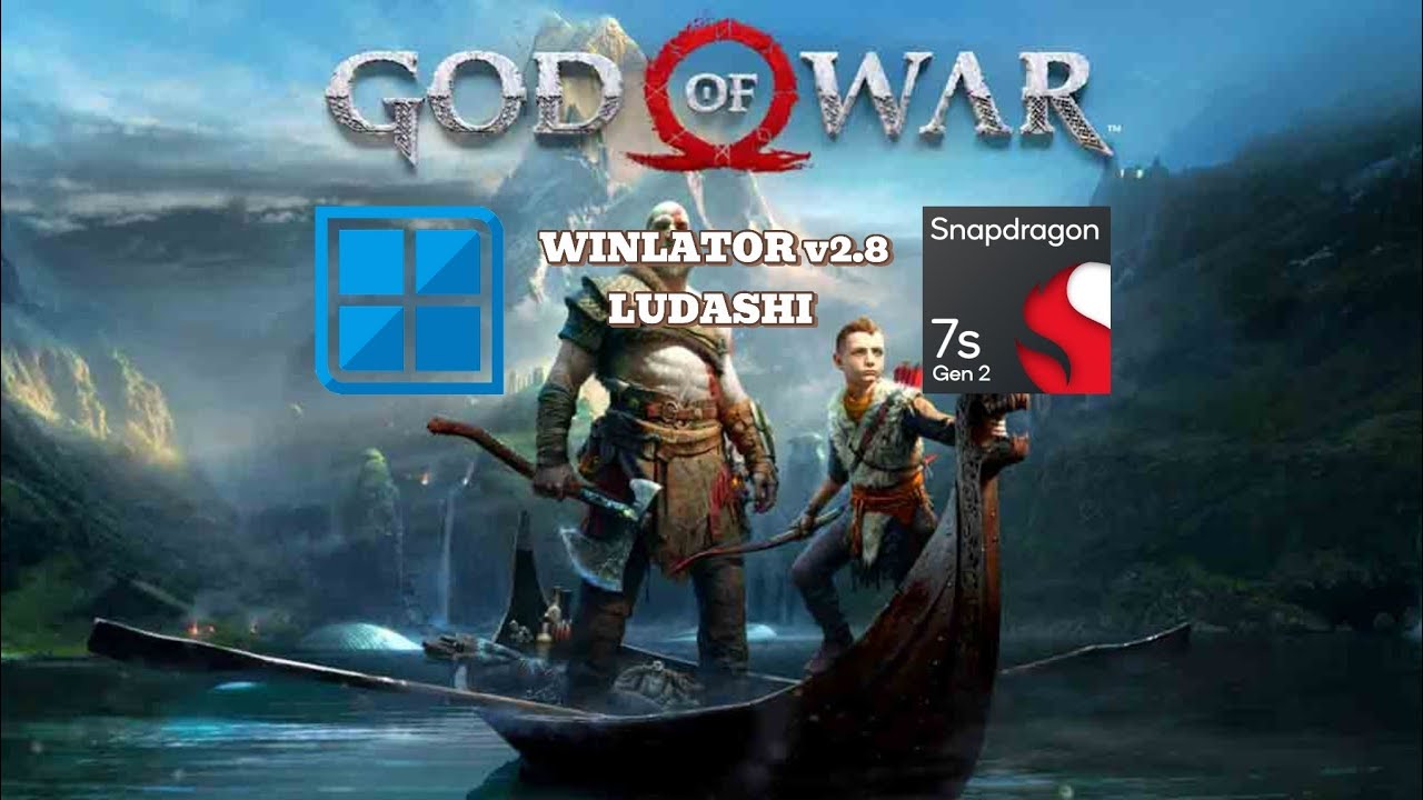 God Of War (LITE,13GB) (Windows) On Android || Winlator CMOD Ludashi v2.8