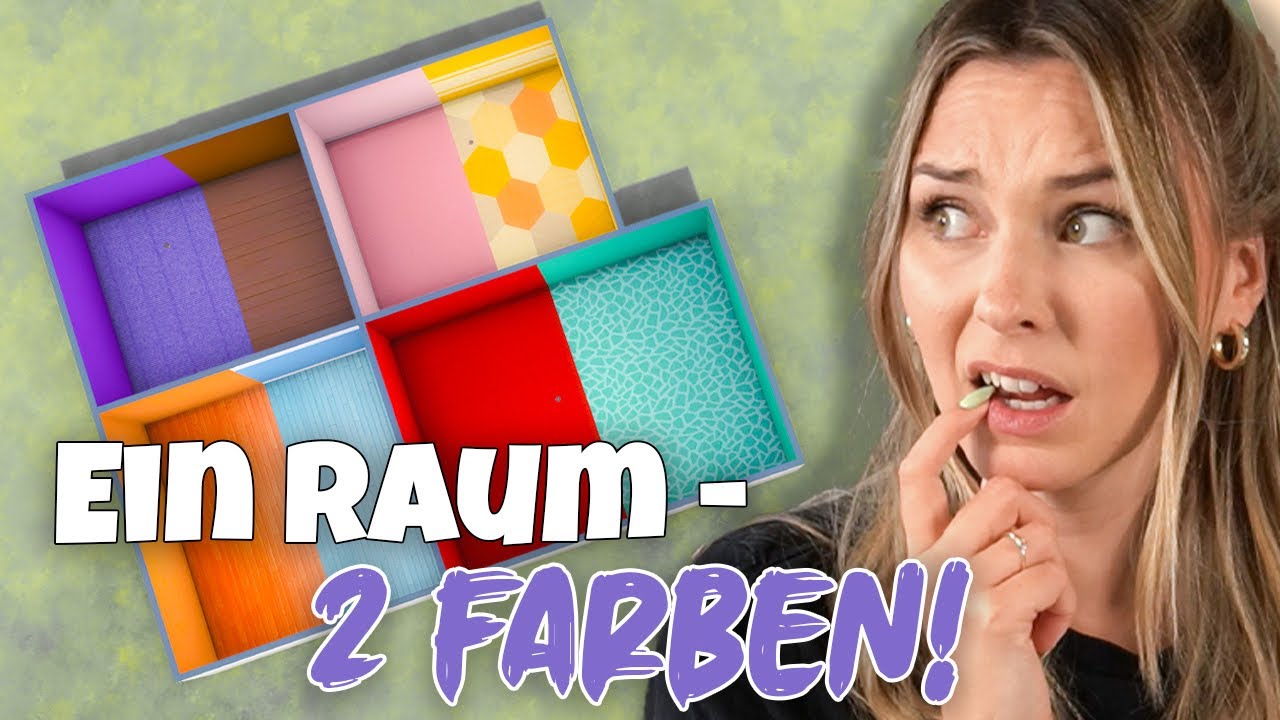 Ich baue in Die Sims 4, aber jeder Raum hat nur ZWEI Farben! 😳 | simfinity