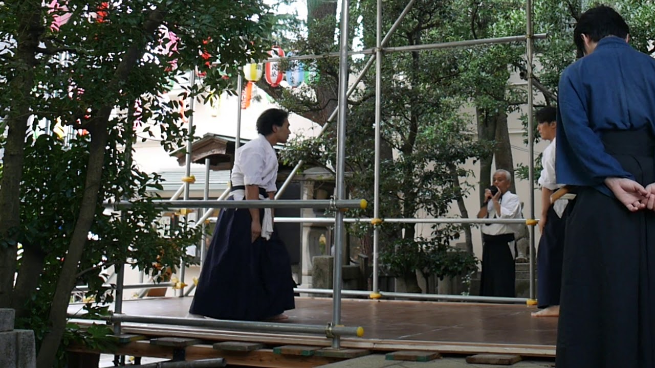 双水執流 Sousuishi Ryu Jujutsu 猿江神社 Sarue Jinja 08 2019