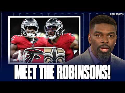 Bijan Robinson & Brian Robinson Jr. combine for 5 touchdowns as Falcons destroy Saints
