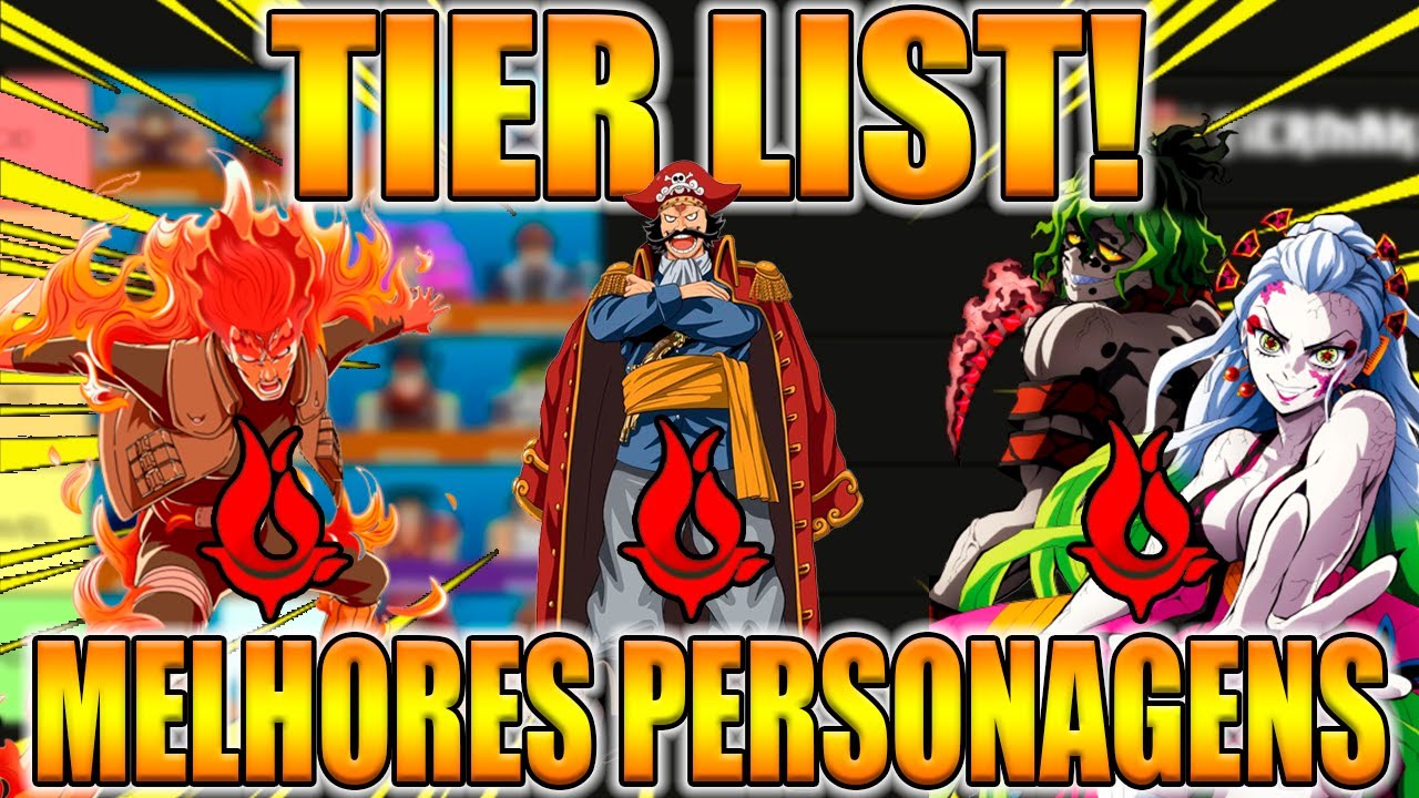 TIER LIST DOS MELHORES PERSONAGENS DO ALL STAR TOWER DEFENSE YouTube