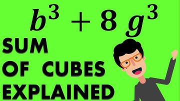 MATH| SUM OF CUBES EXPLAINED + Example Solved