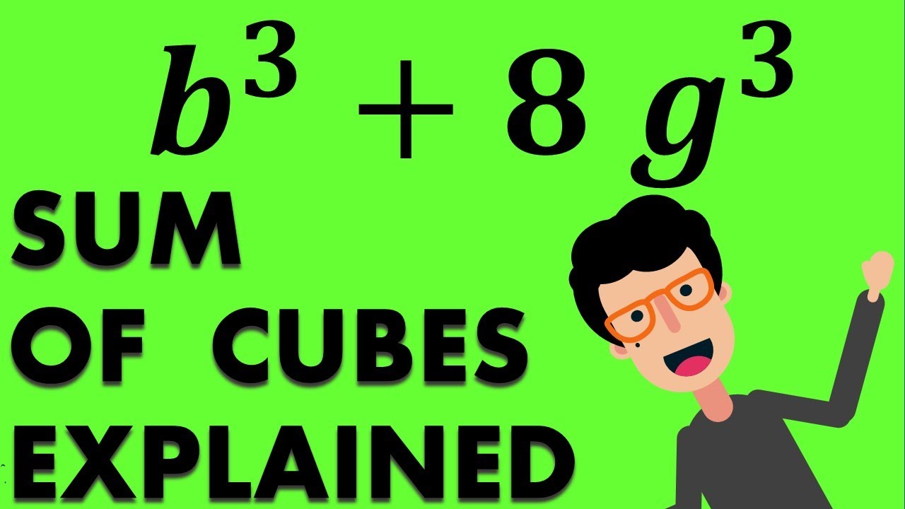 Math Sum Of Cubes Explained Example Solved Youtube