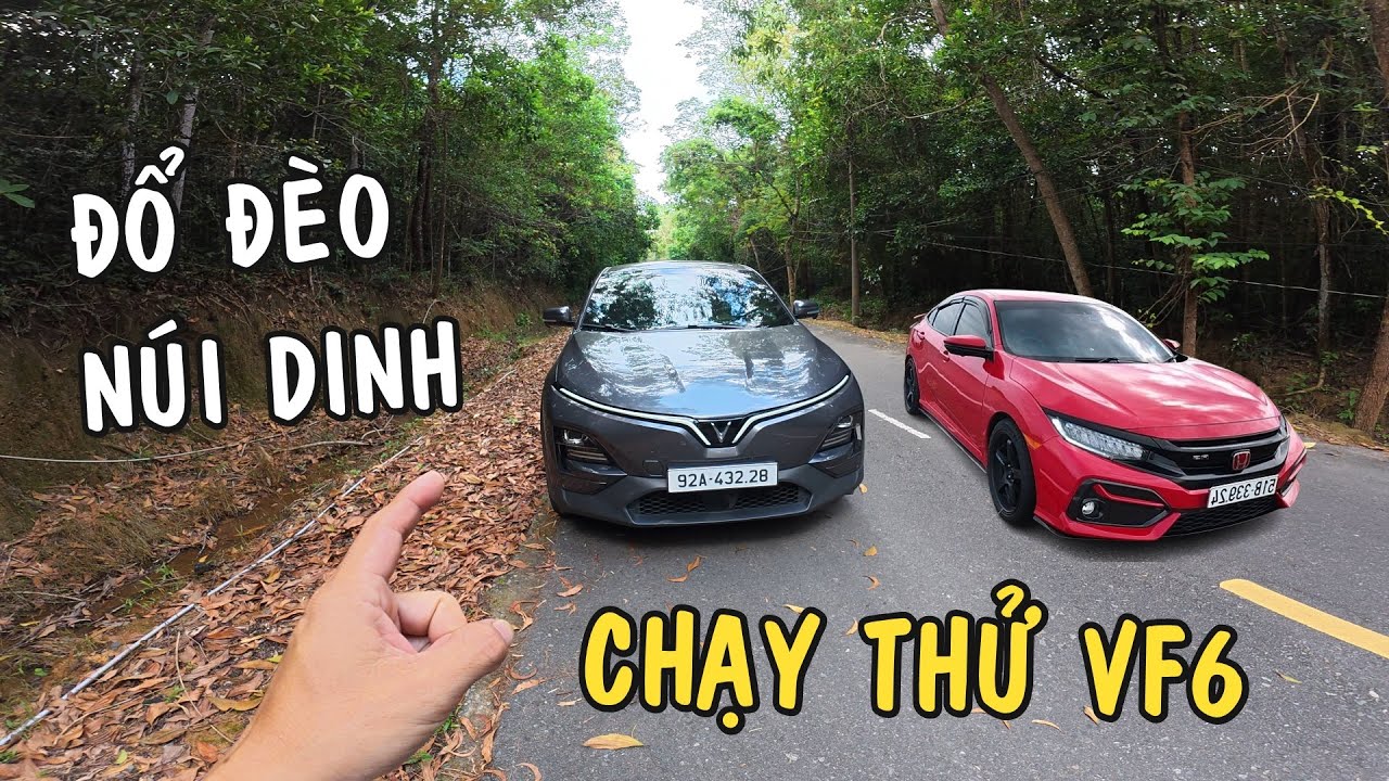 Thợ Săn Xe Độ #3 Thiện Red Lần Đầu Chạy Thử Xe Điện VF6 Đổ Đèo Núi Dinh