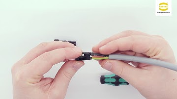 HARTING Han® 1A: Inserts Screw Termination Assembly instruction