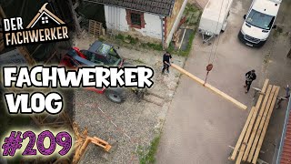 Fachwerker VLog #209 - Mein Physiotherapeut empfiehlt: BAUKRAN statt selber schleppen!