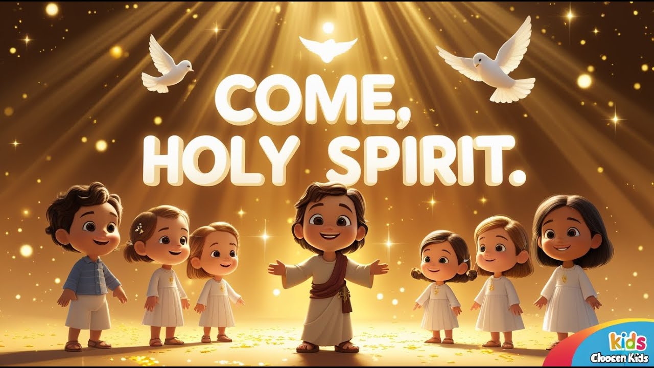 🕊️ Come, Holy Spirit, Come! – Gentle Christian Kids Worship Song - YouTube